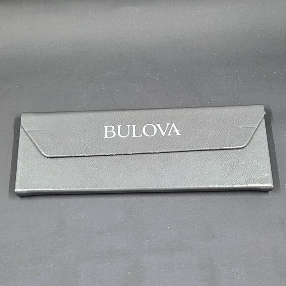 Foldable Bulova Case for Eye Wear Eye Glasses Sun Glasses - Picture 9 of 12